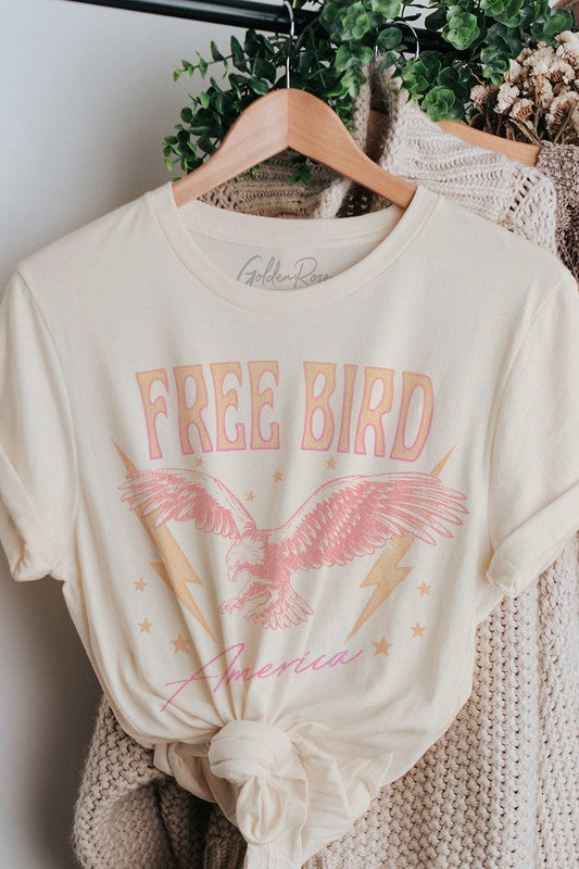 Free Bird Tee,Tops,GRAPHIC TEE, GRAPHIC TEES, T-SHIRT- DEFIANT