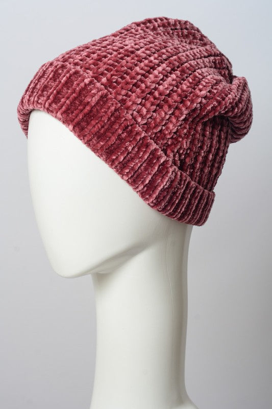 Chenille Beanie,ACCESSORIES,BEANIES, CHENILLE, HATS- DEFIANT