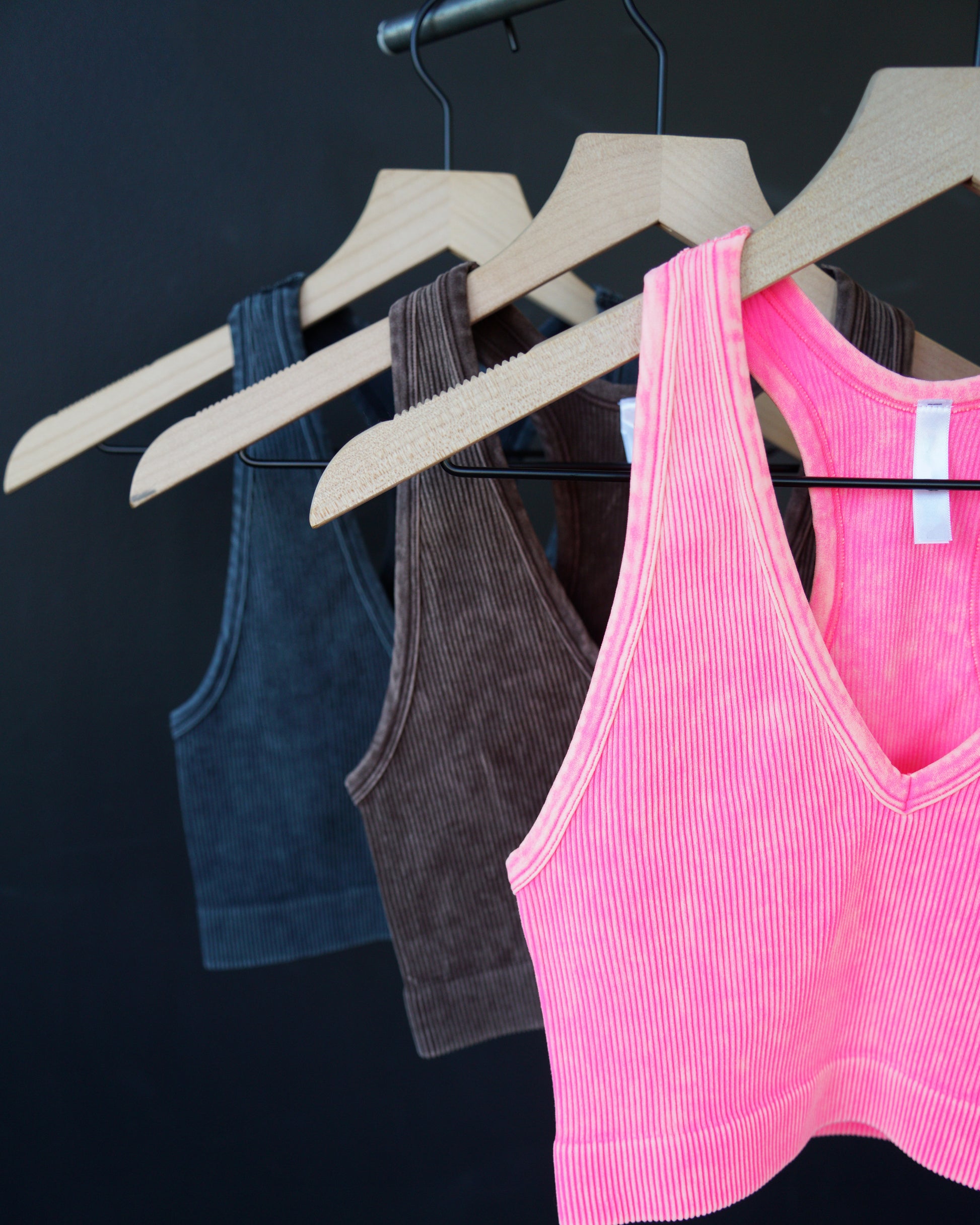 Racerback Ribbed Crop Tank,Tops,bralette, Bralettes, CROP TOPS, CROPPED, RIBBED- DEFIANT