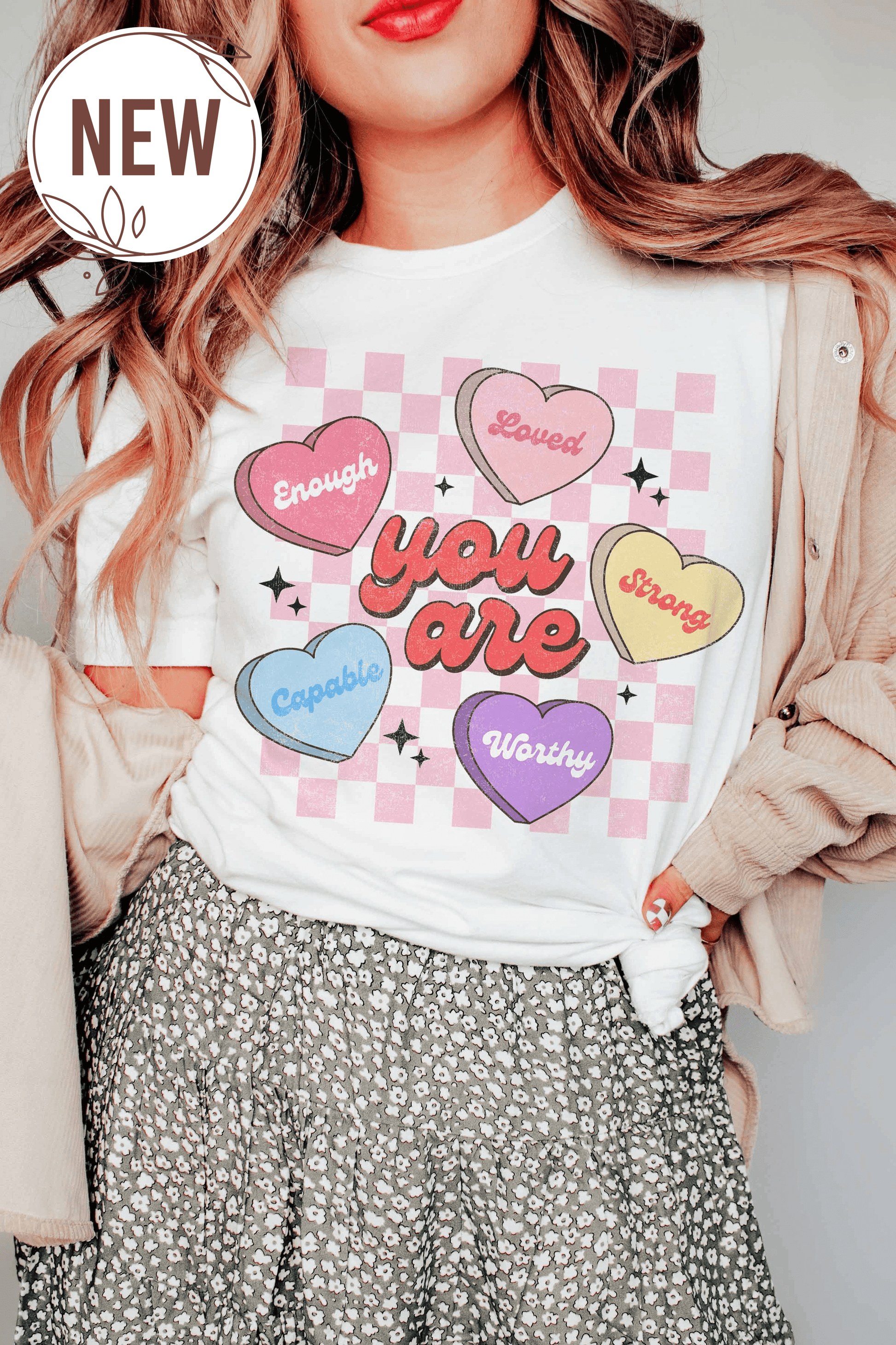 Valentine Candies Tee,Tops,GRAPHIC TEE, GRAPHIC TEES, Jan23- DEFIANT