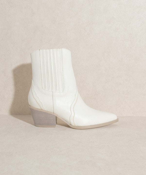 Dawn Paneled Western Bootie (Shipping Only)