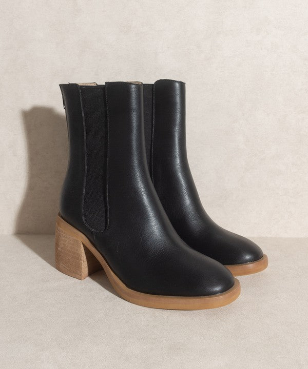 Olivia Chelsea Heel Boots (shipping only)