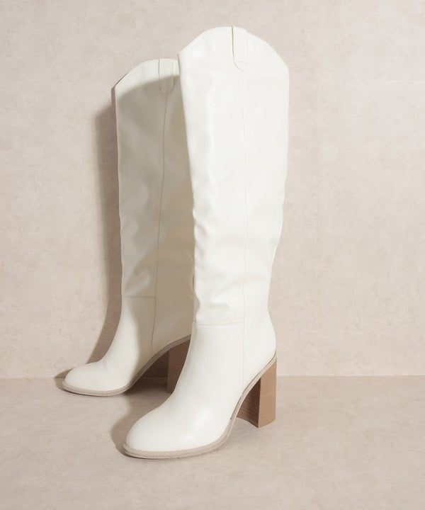 Stephanie Knee High Boots (Shipping Only)