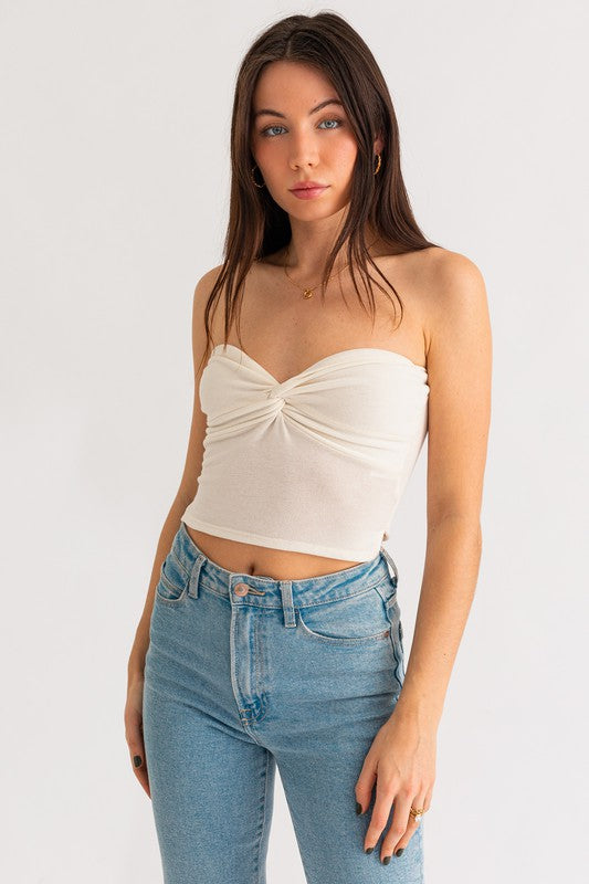 Twist Tube Crop Top (Shipping Only)