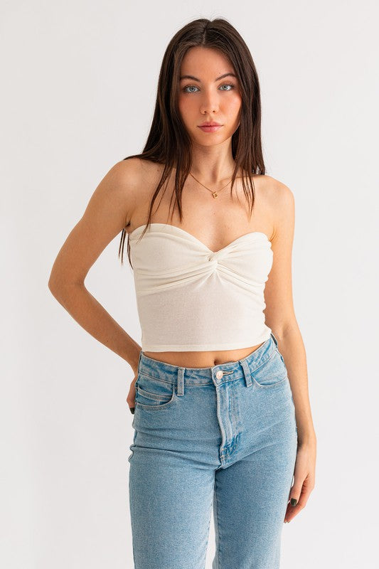 Twist Tube Crop Top (Shipping Only)
