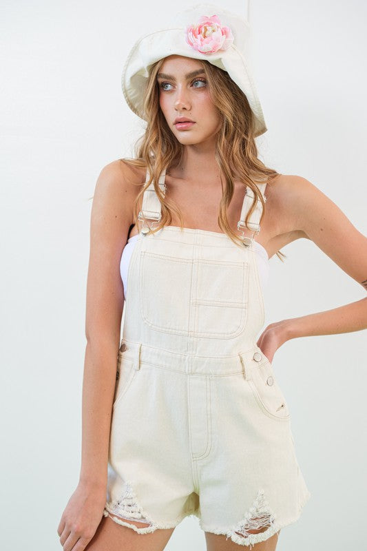 Distressed hotsell overall dress