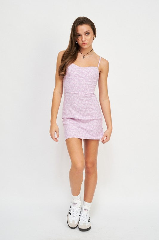Lavender Mini Dress (Shipping Only)