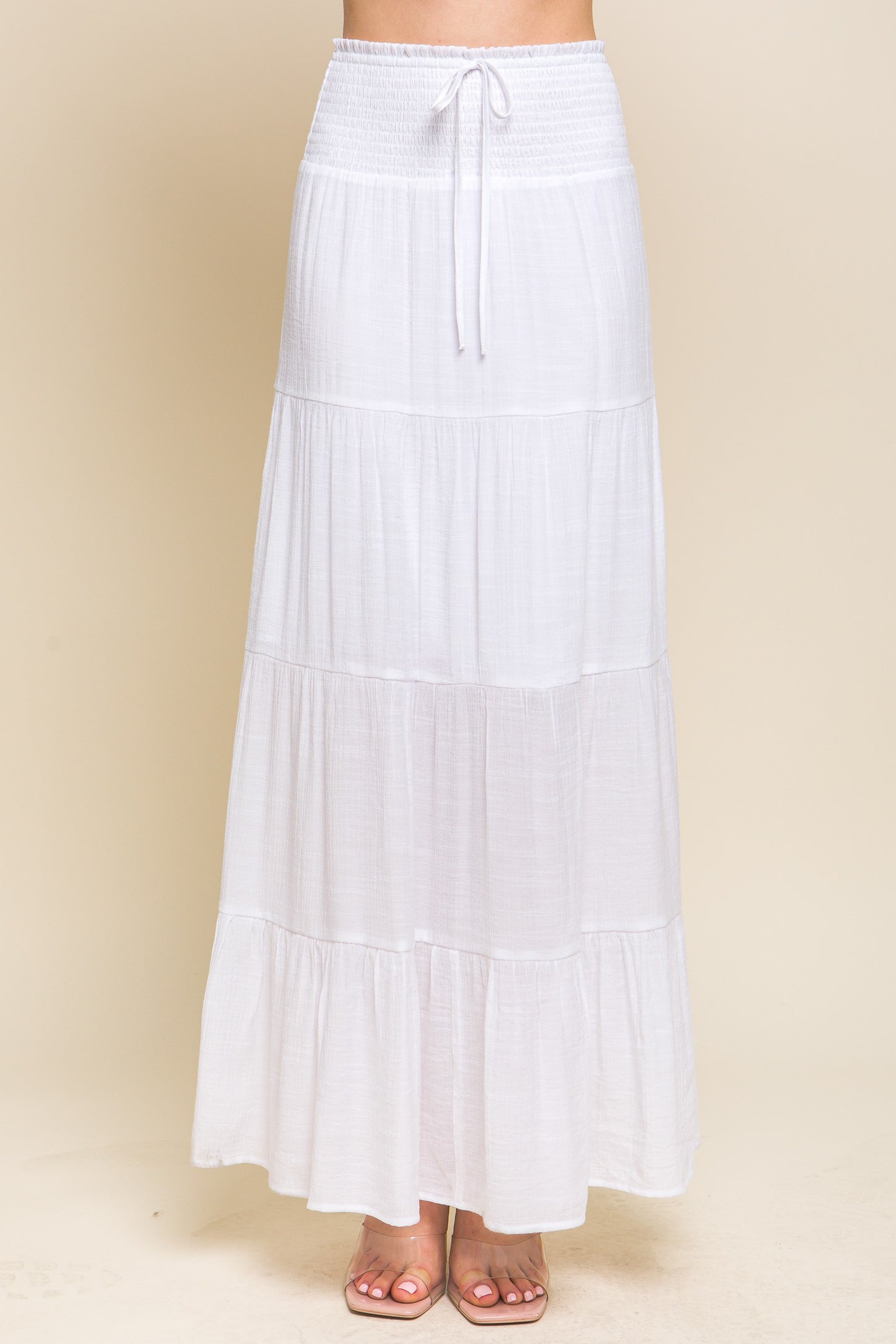 White Maxi Skirt