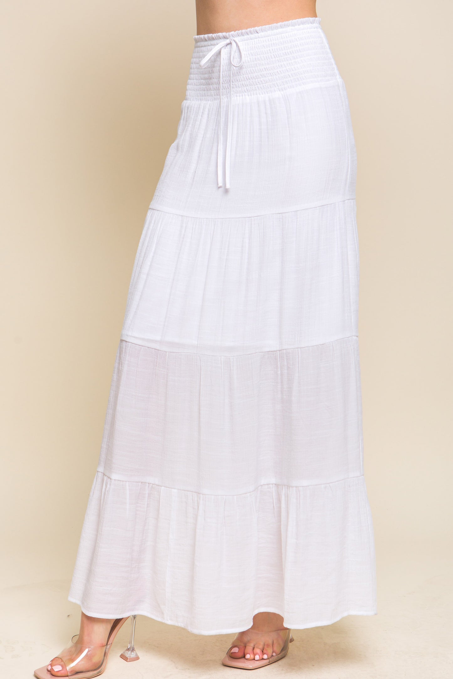 White Maxi Skirt