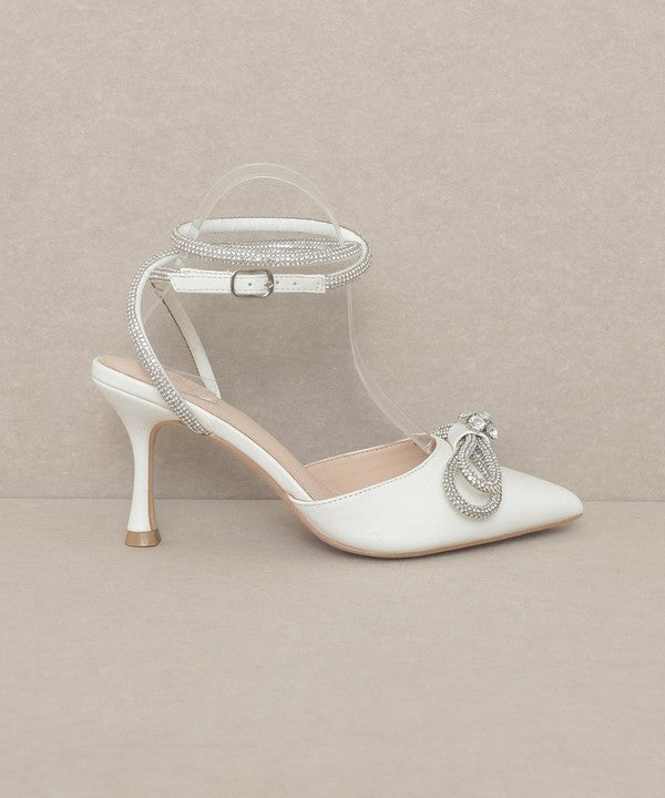 Chelsea Bow Front Kitten Heel (Shipping Only)