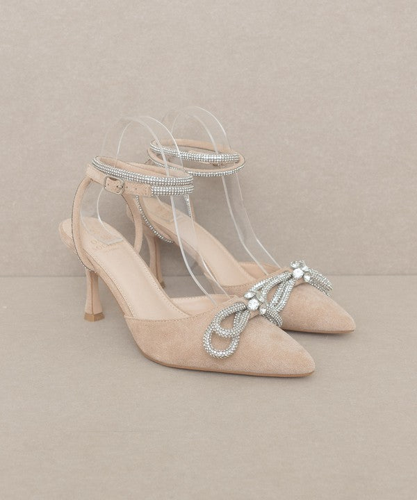 Chelsea Bow Front Kitten Heel (Shipping Only)