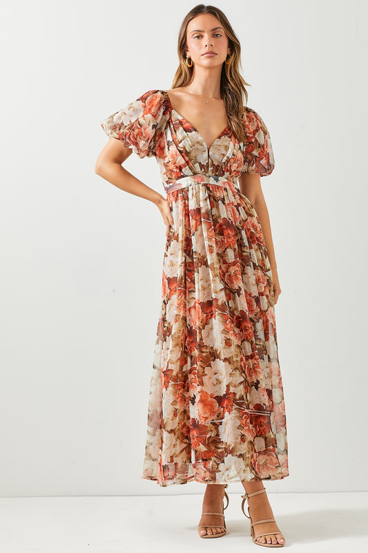 Autumn Florals Dress