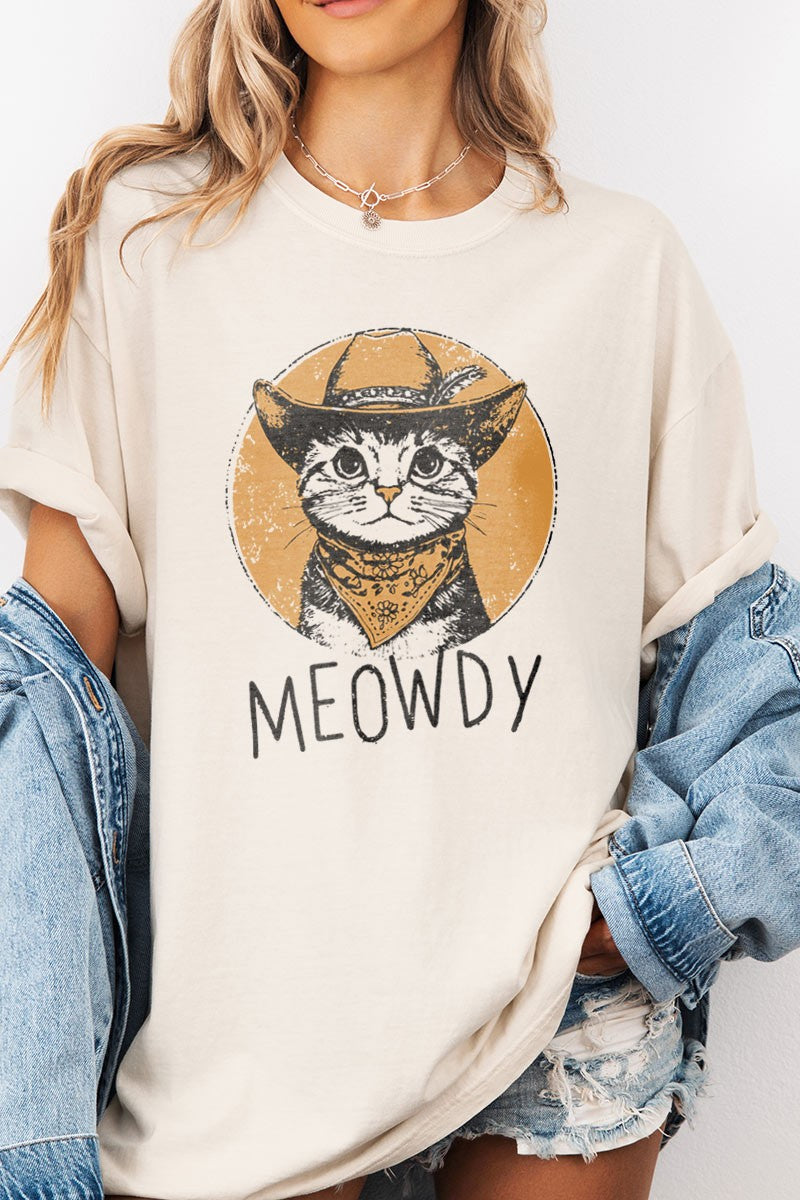 Meowdy Tee