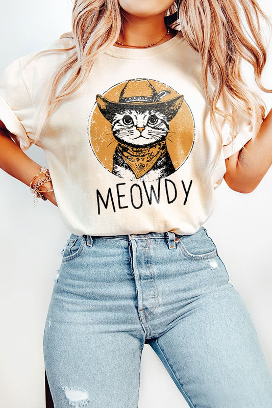 Meowdy Tee