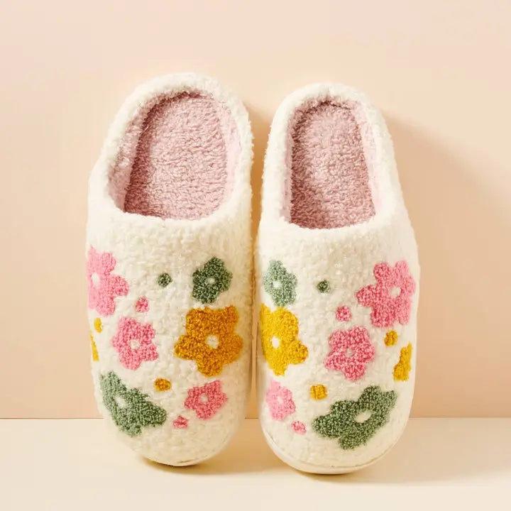 Flower Cozy Slippers