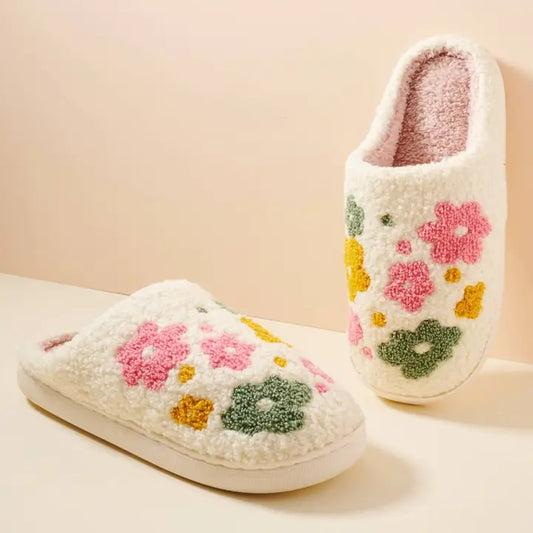 Flower Cozy Slippers