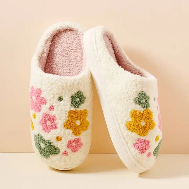 Flower Cozy Slippers