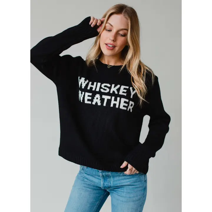 Whiskey Weather Sweater