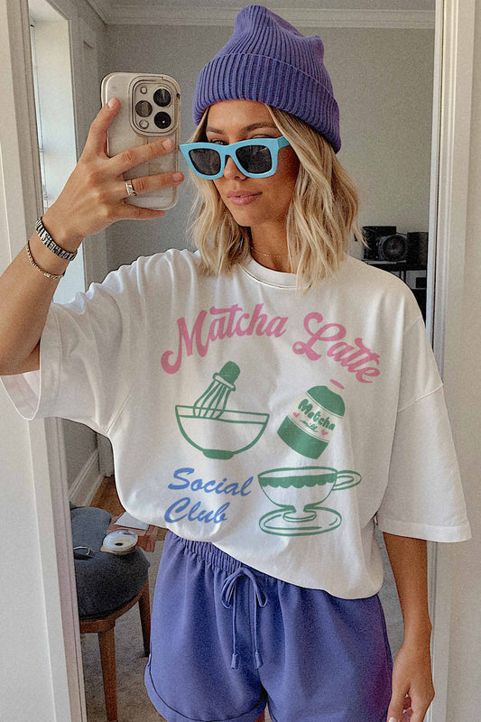 Matcha Latte Graphic Tee
