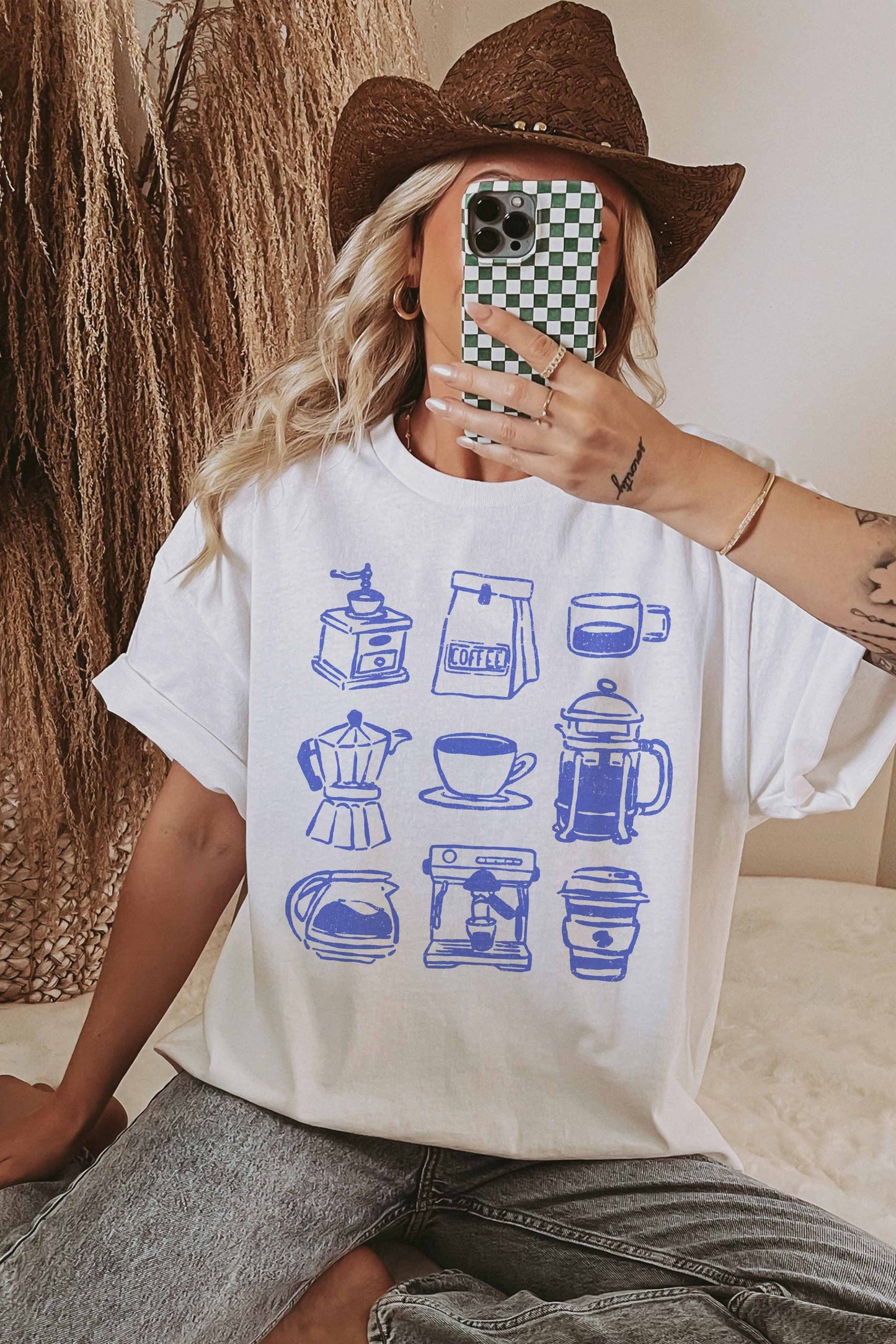All The Coffees Graphic Tee