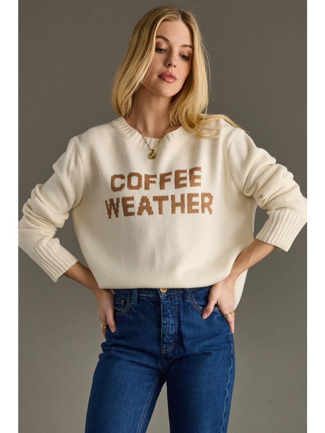 Coffee Weather Sweater
