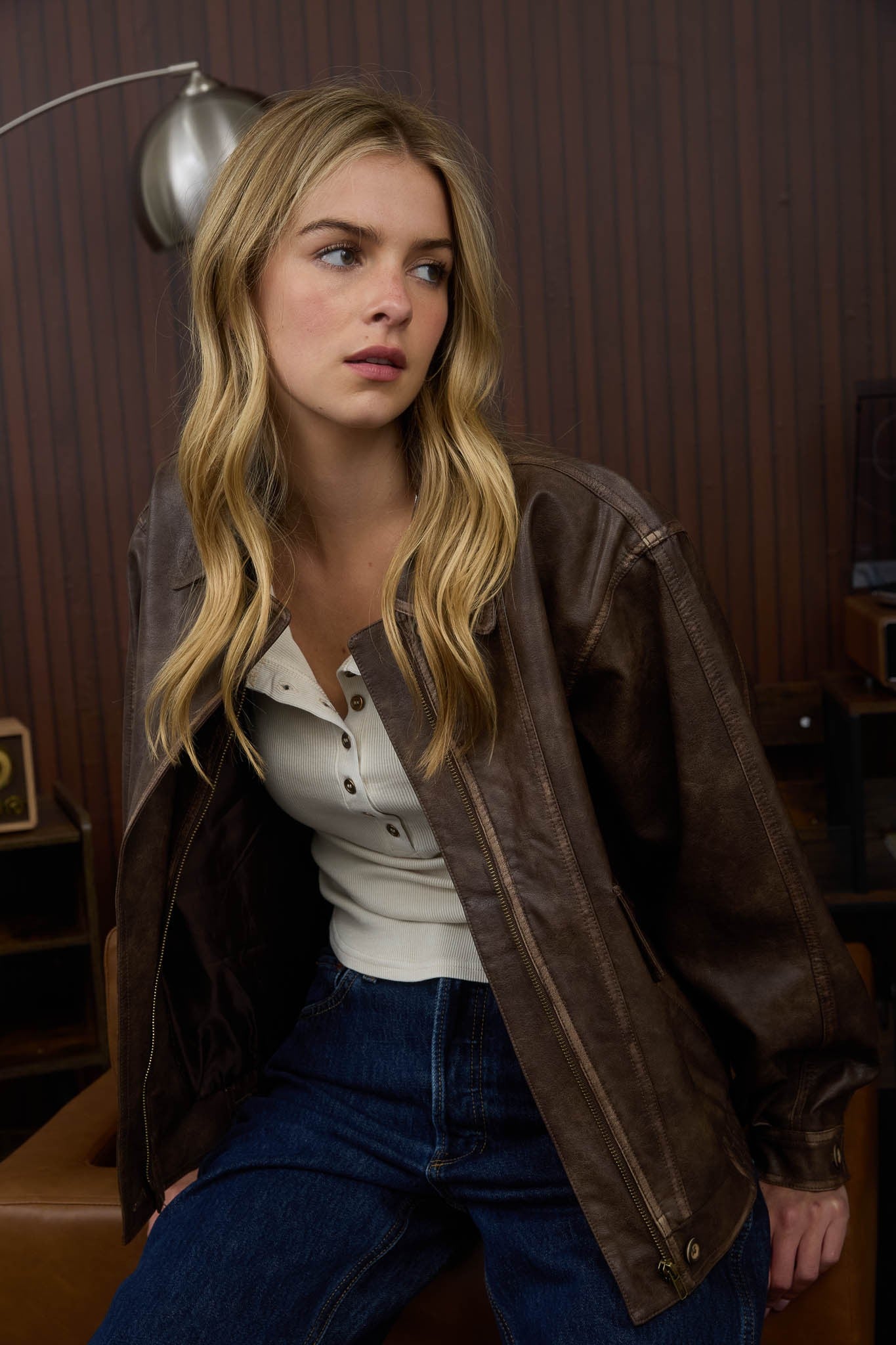 Nomad Faux Leather Jacket