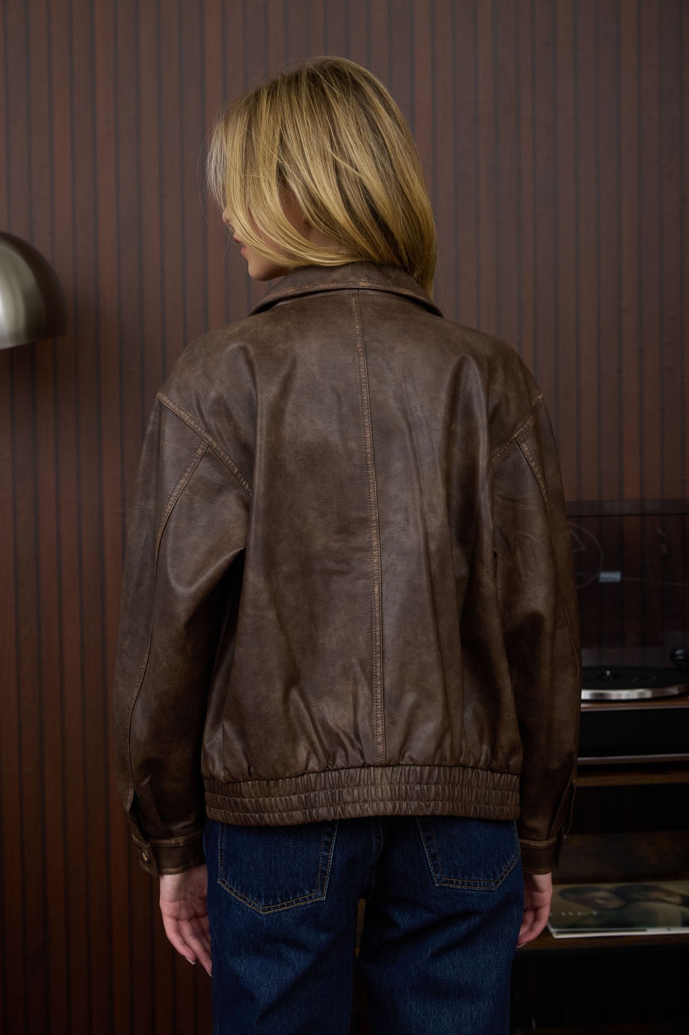 Nomad Faux Leather Jacket