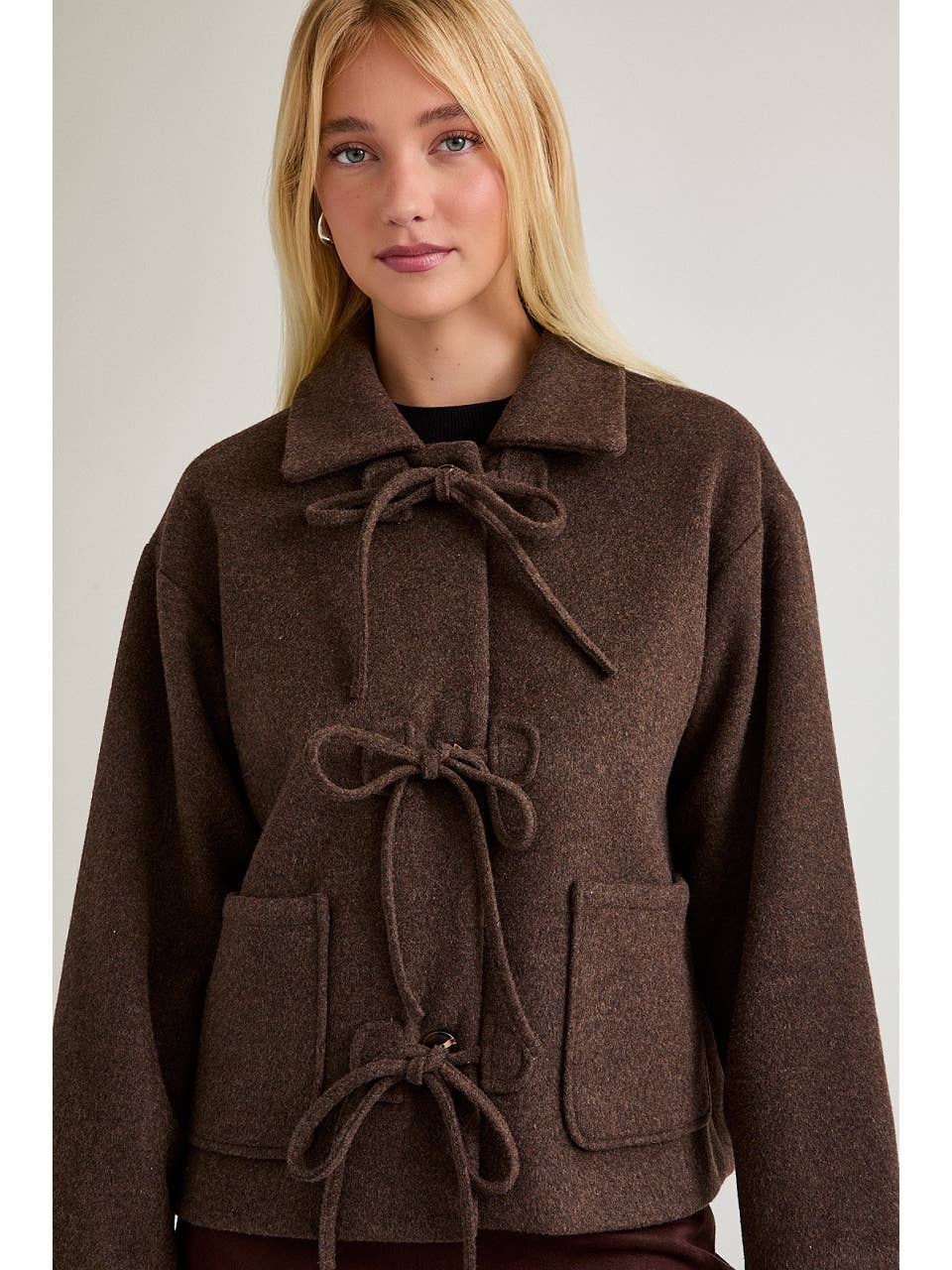 Mocha Charm Wool Jacket