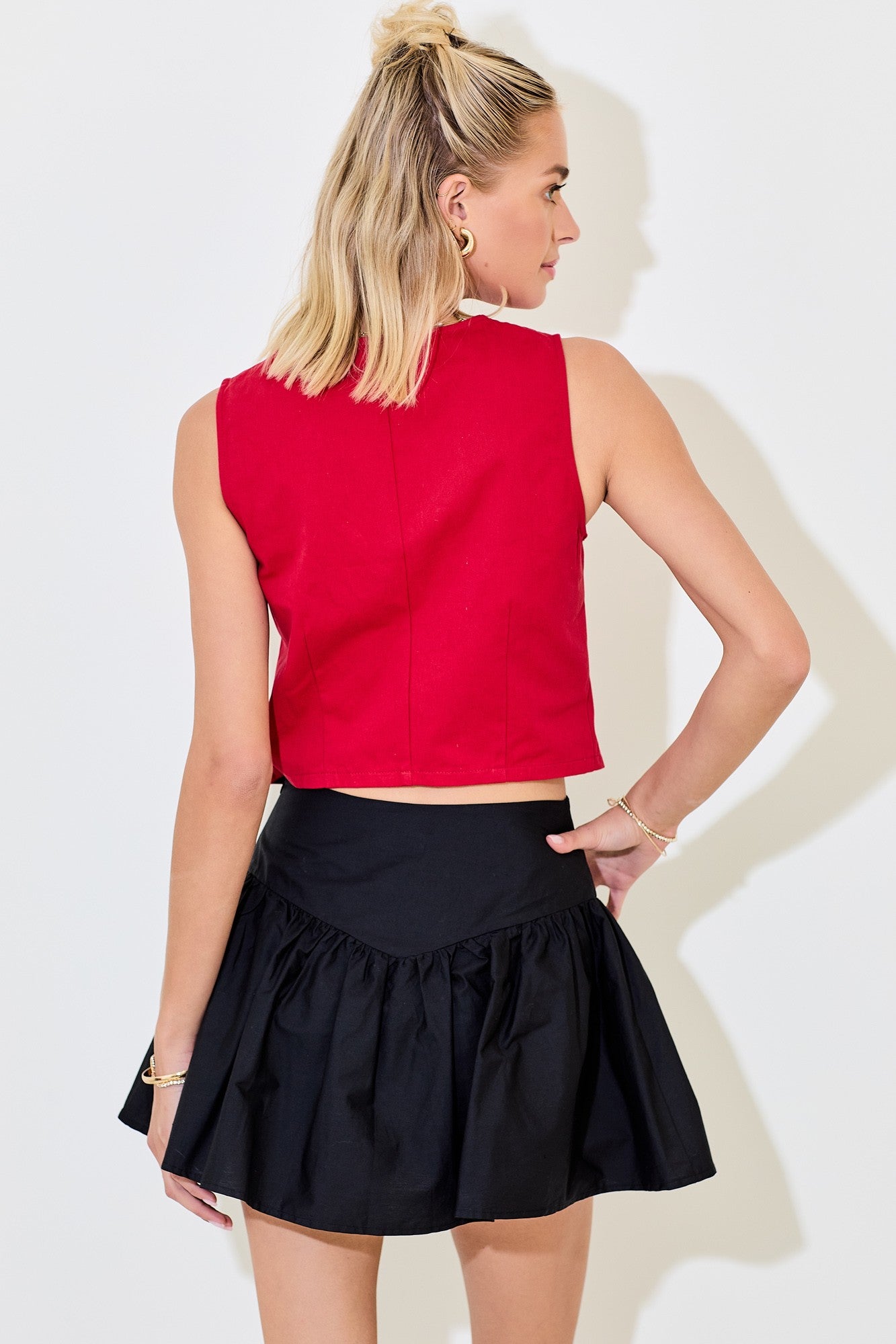 Red Ties Vest Top
