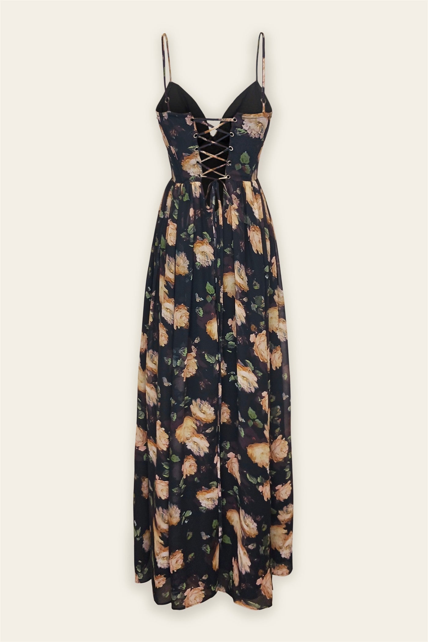 Midnight Rose Garden Dress