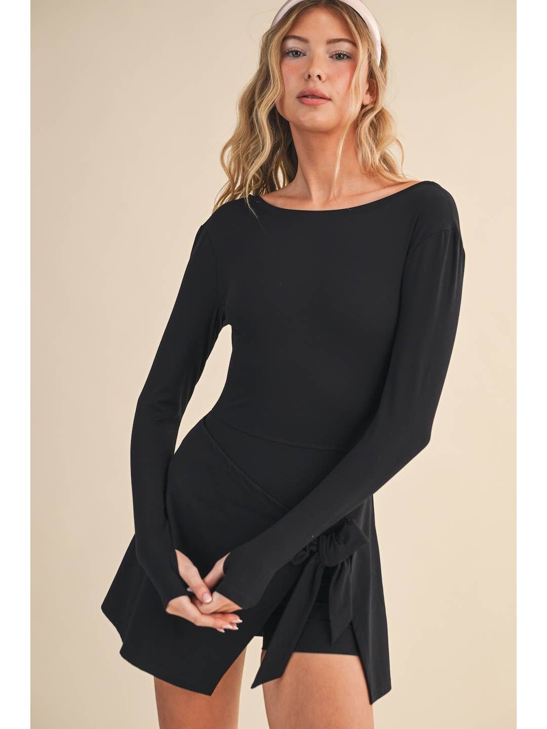 Athletic Long Sleeve Dress