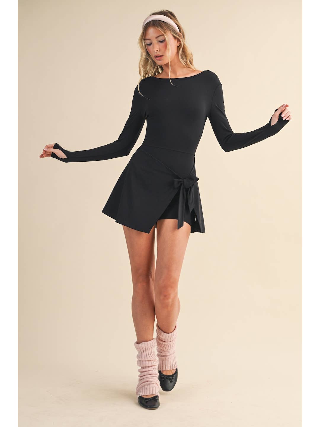 Athletic Long Sleeve Dress