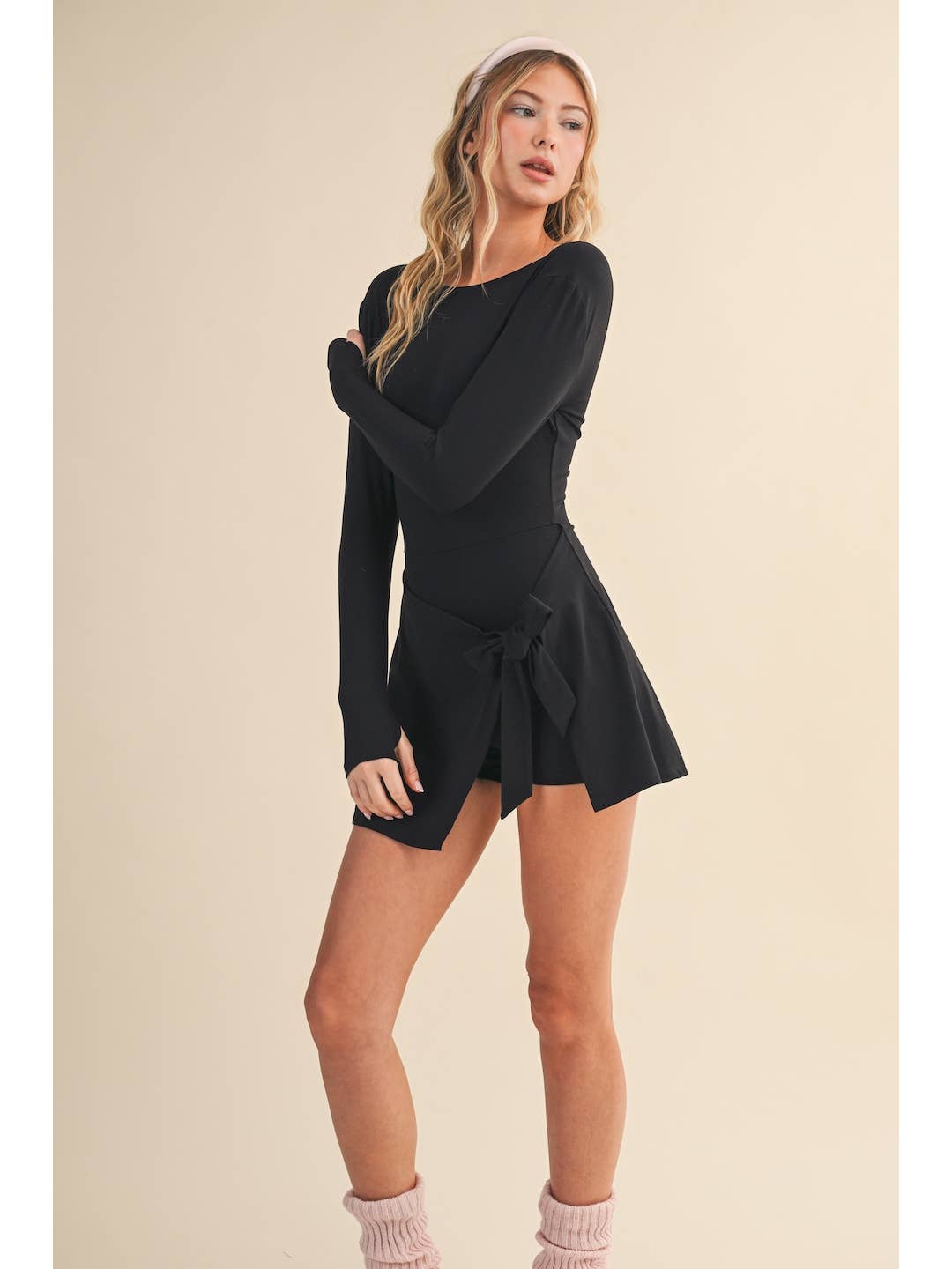 Athletic Long Sleeve Dress