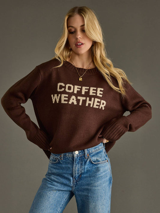 Coffee Weather Sweater (Brown)