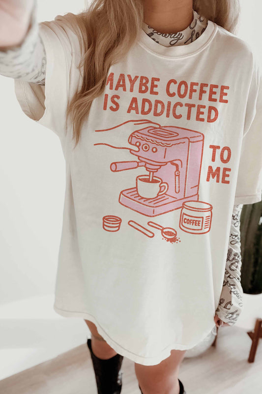 Coffee Oversize Tee
