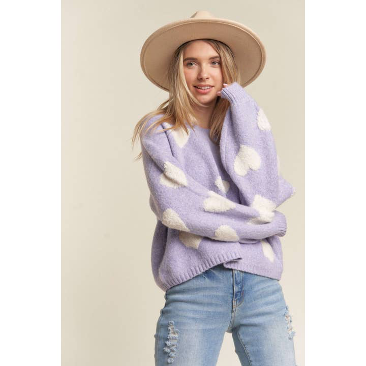 Lovely Hearts Sweater