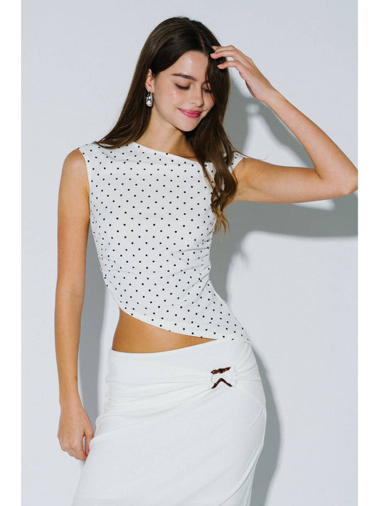 Polka Dot Asymmetric Top