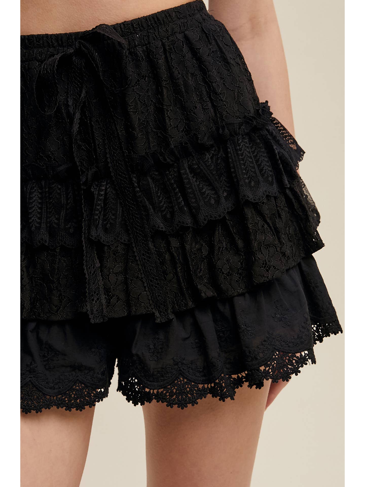 Ruffle Lace Skort