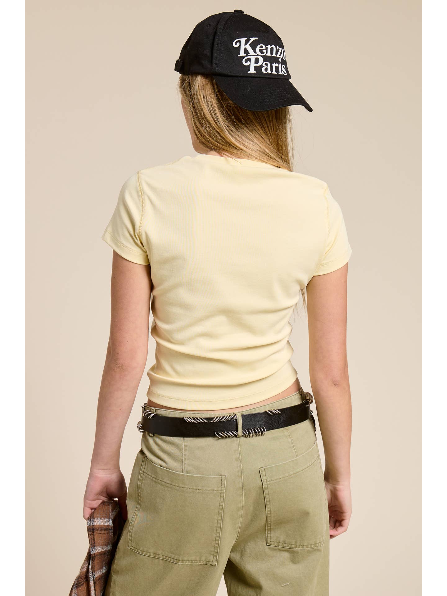 Fitted Crew Solid Baby Tee