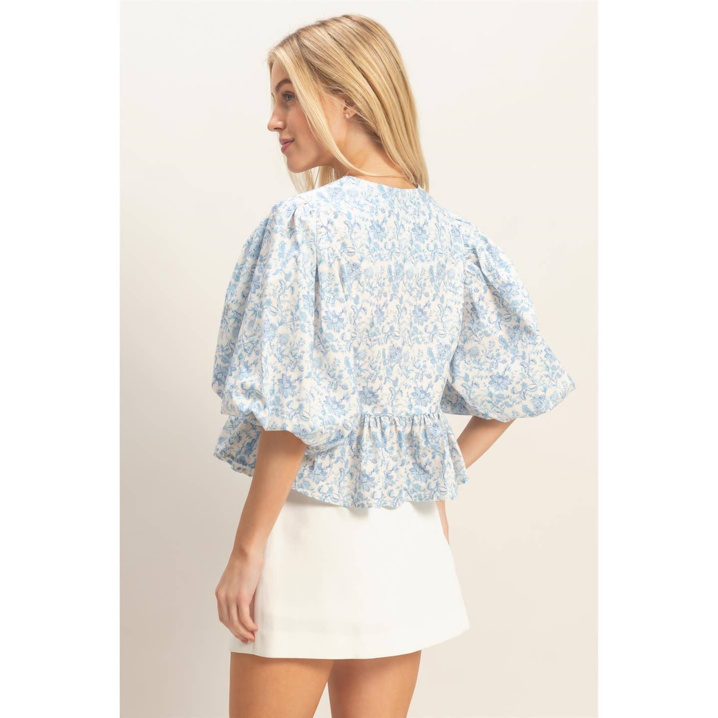 Floral Bridgeton Top