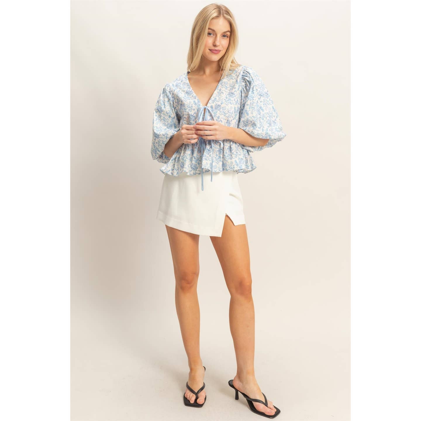 Floral Bridgeton Top