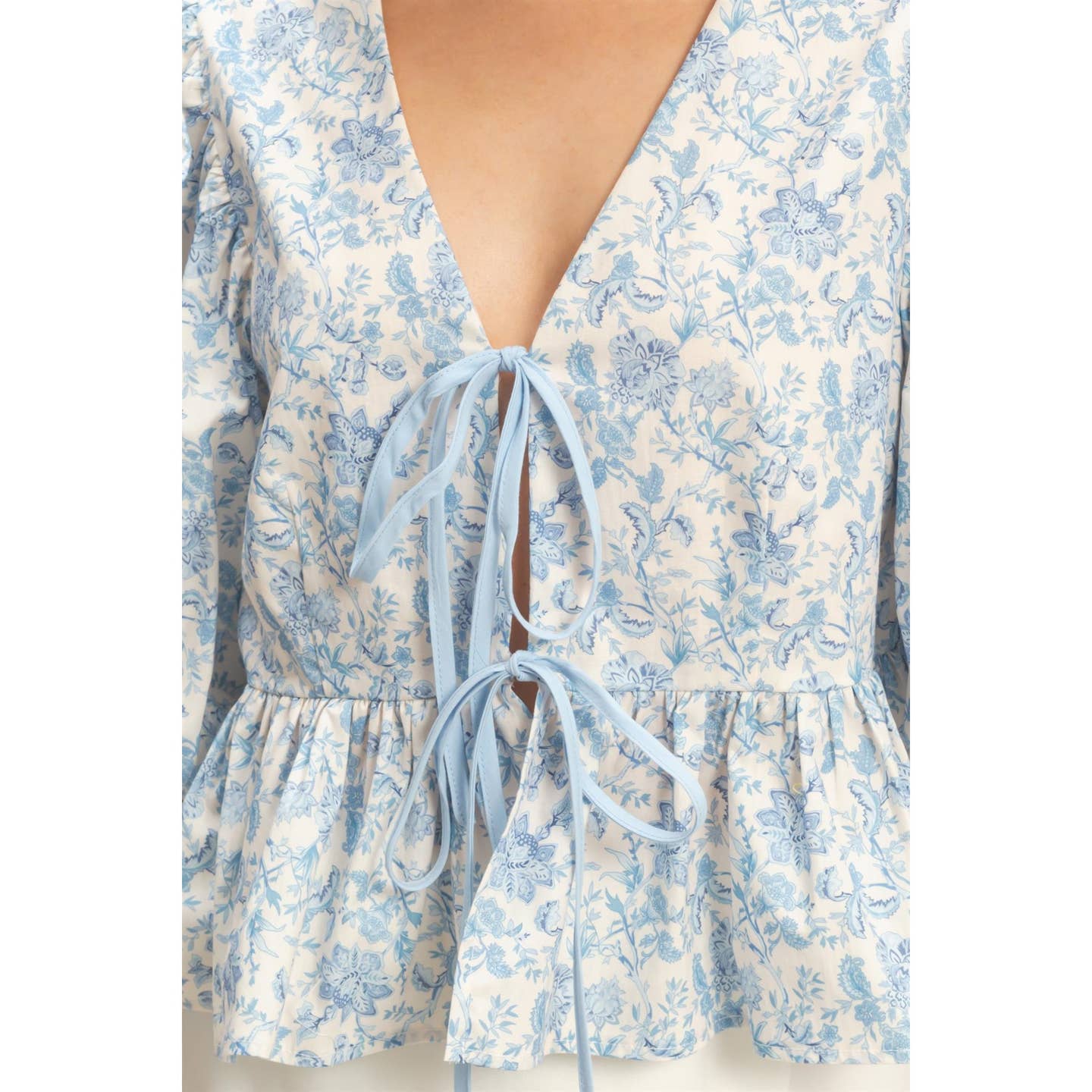 Floral Bridgeton Top