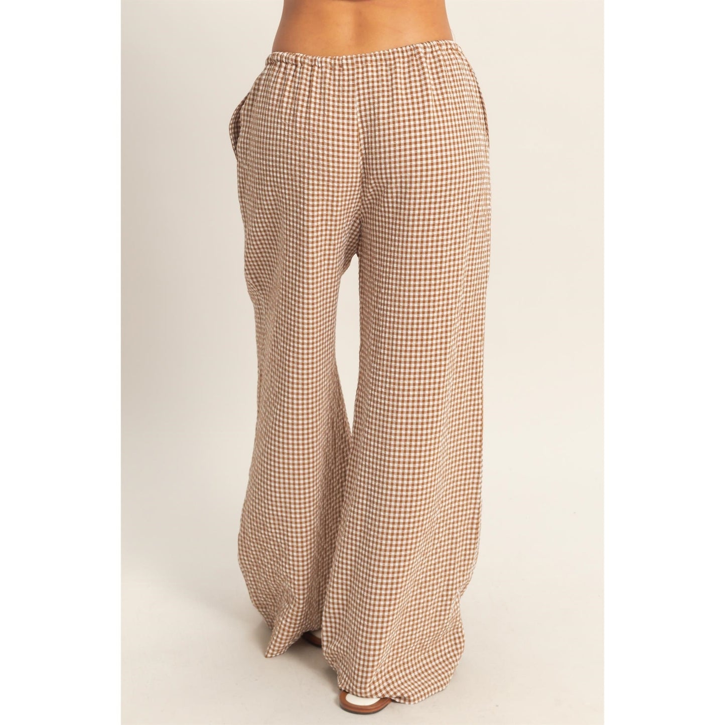 Gingham Spring Soft Pants