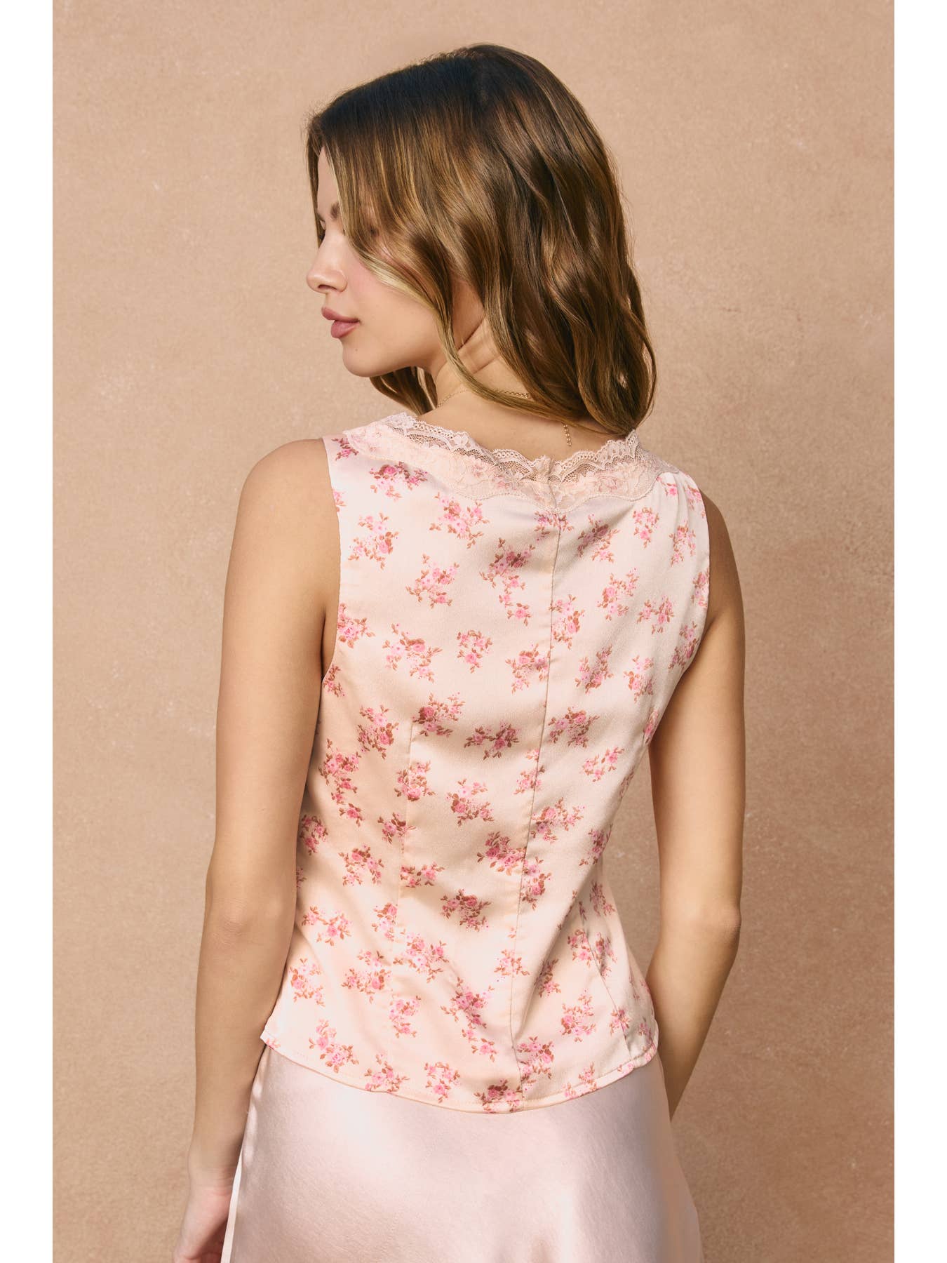 Rosewater Floral Lace Top