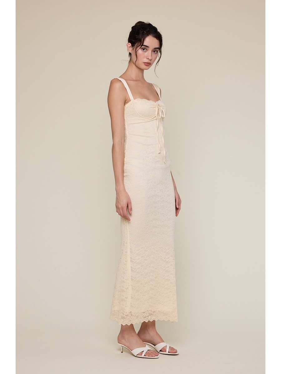Lace Bodycon Maxi
