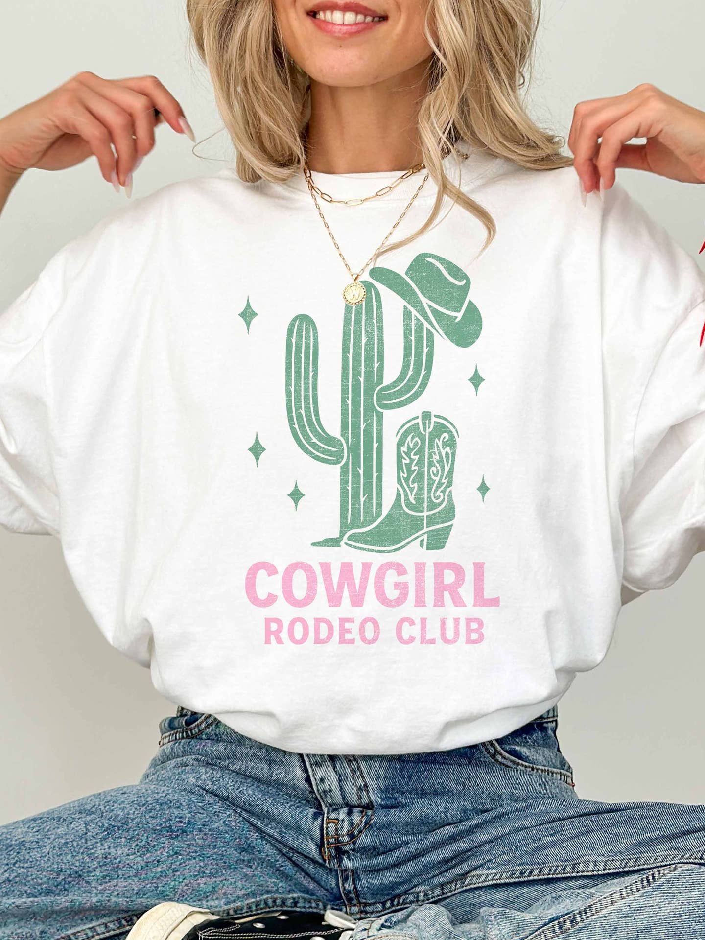Cowgirl Rodeo Club Oversize Tee