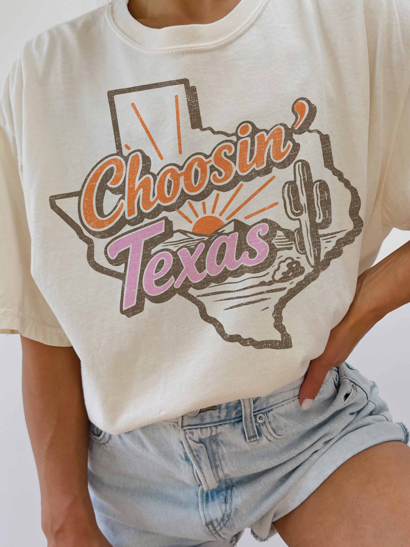 Choosin Texas Oversize Tee