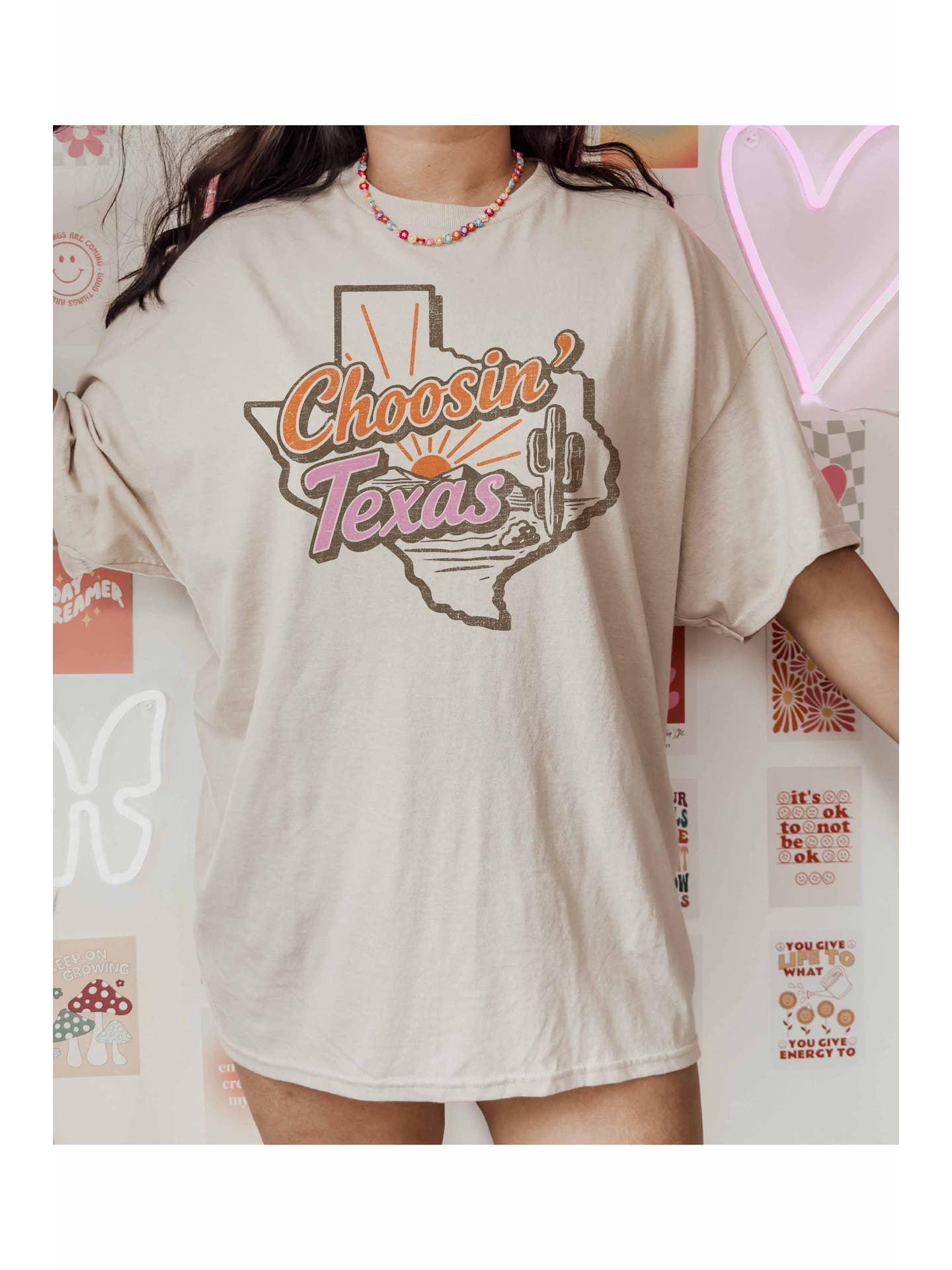 Choosin Texas Oversize Tee