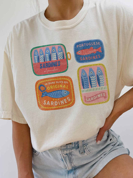 Sardines Oversize Tee