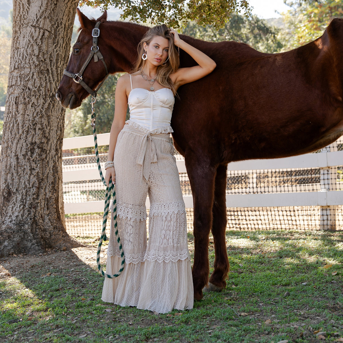 Desert Dream Cloud Tiered Pants